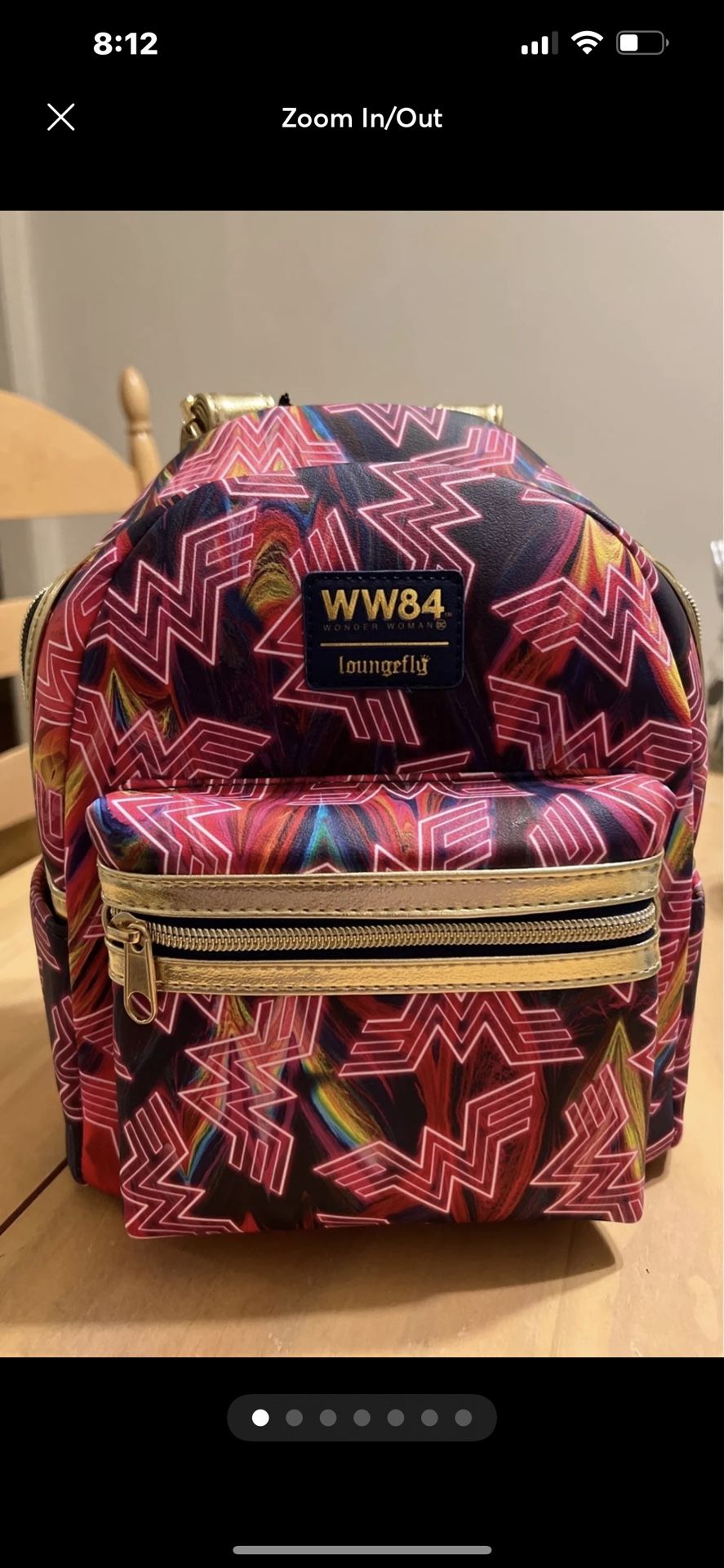 Loungefly Hot Topic Wonder Woman Backpack Ww84