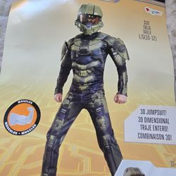 HALO Master Chief Boy Custom Size L (10-12)
