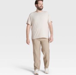 Men Heavy Twill Pants - All In Motion