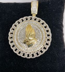 Yellow gold natural diamonds 14kt 17.45 grams
