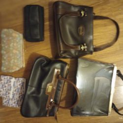 Collection Of Purses And Wallets 