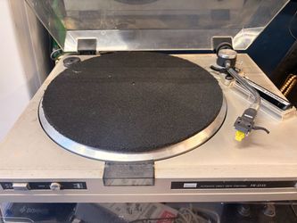 Vintage record player