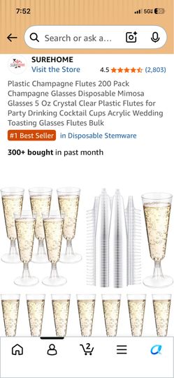 Champagne flutes