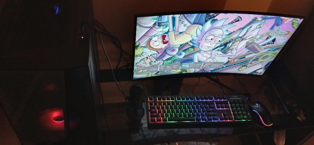 Pre Built With Monitor