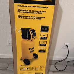 DEWALT 26 Gal. 175 PSI Ultra Quiet Portable Electric Air Compressor