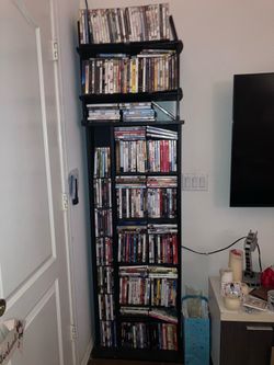 DVD shelf