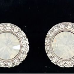 GIVENCHY VINTAGE, Gorgeous rare Givenchy earrings with moonstones