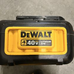 40v Dewalt Battery For Chainsaw/ Carpet Fan/ Compound Miter Saw/Leaf Blower 
