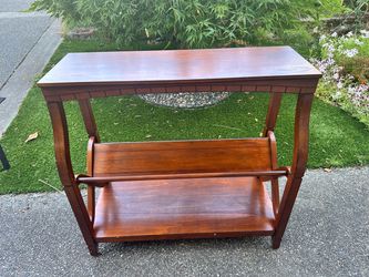 Wood book shelf with Two Lower Shelves