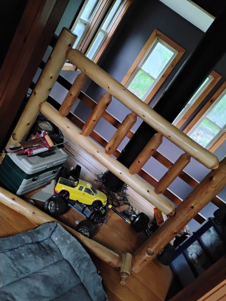 Real Log Bed