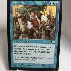 Mercadian Masques Charisma Rare Magic The Gathering Card #66