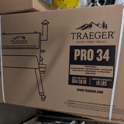 Traeger Pro 34 Pellet Grill – Brand New In Box