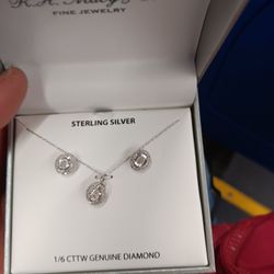 Necklace And Earrings 