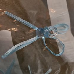 50 Mini Pacifiers On a Bow