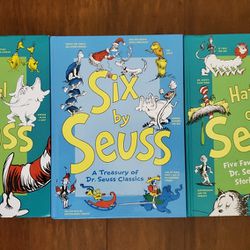 Discontinued Dr. Seuss Books: Hatful of Seuss (IF I RAN THE ZOO) - Six by Seuss (MULBERRY ST)