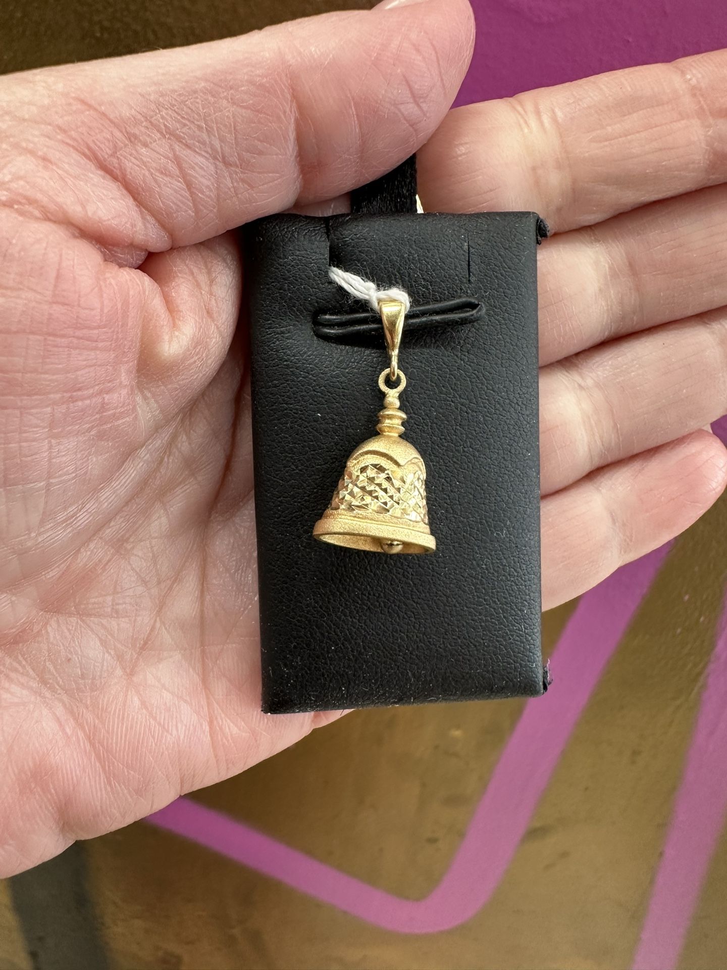 14k BELL CHARM 