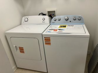 Washer and dryer set