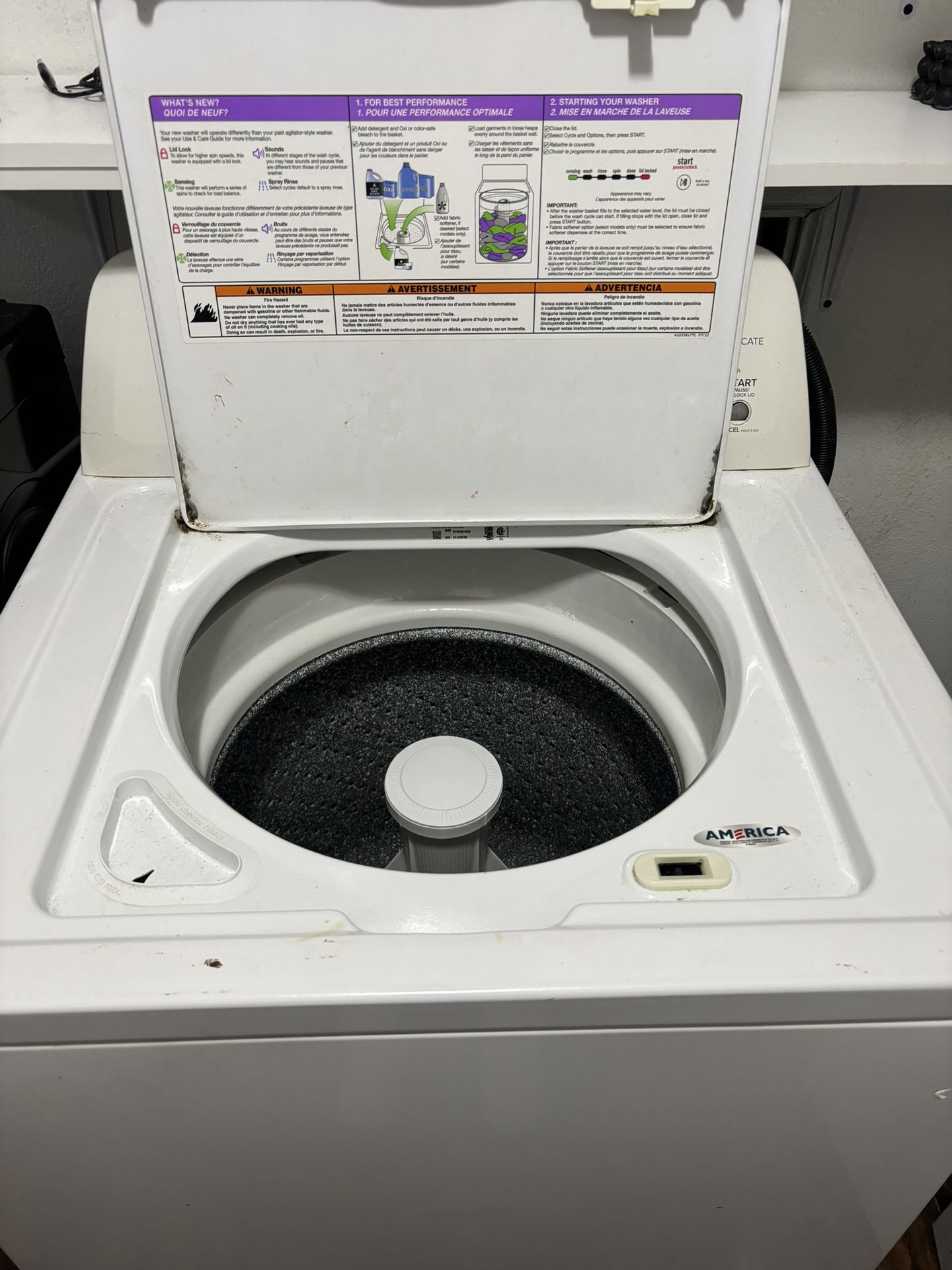 Used washer 