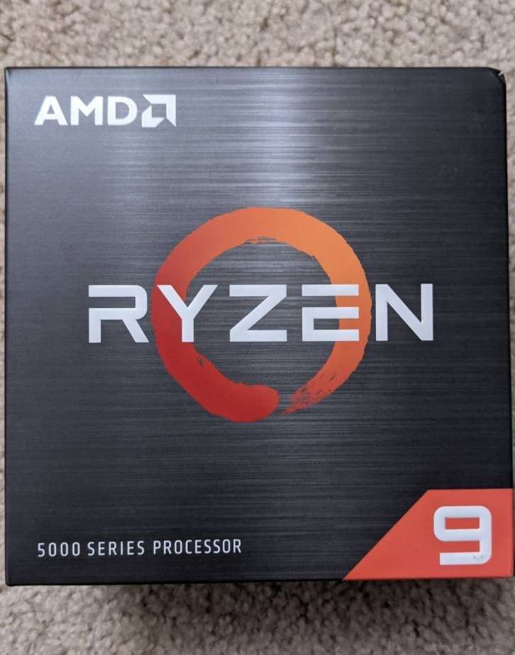 AMD Ryzen 9 5900X 12-core, 24-Thread Unlocked Desktop Processor Without Cooler