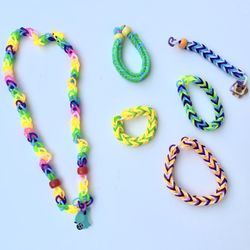 Colorful Handmade bracelet, Keychain Or Bracelet 