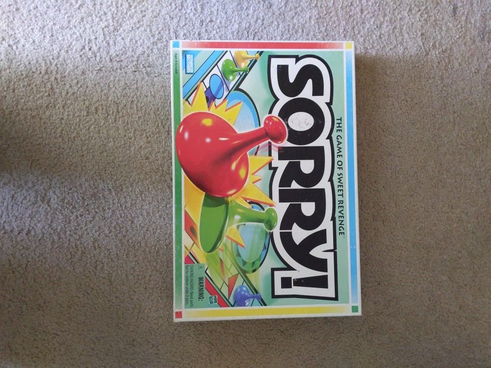 Sorry Board Game