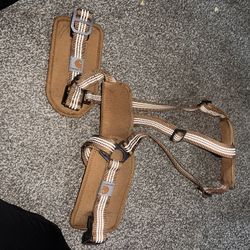 Carhartt Dog Harness  Brown And White 