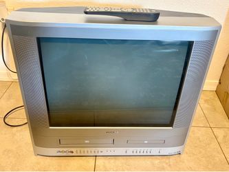 toshiba NO.MW20FP1 vhs and dvd player tv vintage gaming 2004 20”
