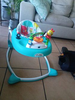 Chicco buster seat and baby walker