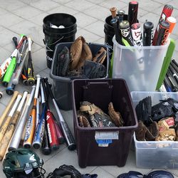 Baseball and softball gear. Bats , gloves, hats, bags etc… Check Out My Profile Page. Nothing is $1