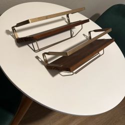 Bar Shelves With Glass Storage