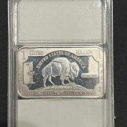 Silver .999 Buffalo Troy Ounce Bullion 