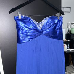 Royal Blue Prom Dress / Formal Gown 