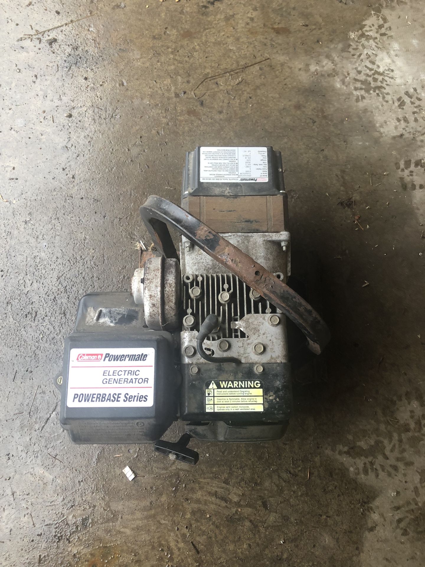 Coleman Generator.