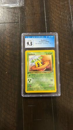 CGC 9.5 Sunkern 78/111 Neo Genesis 1st Edition • 2000 BLUE LABEL🔹 LOW POP ‼️