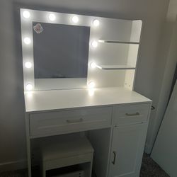 Vanity with Chair