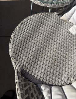 Outdoor seating set