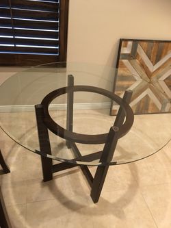 Glass table