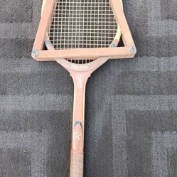 Vintage Wooden Rawlings Tennis Racket