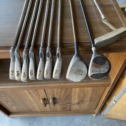 Golf Clubs And Ray Cook Putter $160