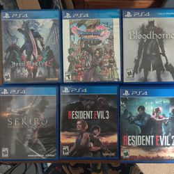Lot Of Used PS4 Games 