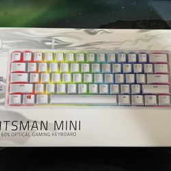 Razer Mechanical Keyboard - Huntsman Mini 60% White