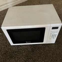 White Microwave 