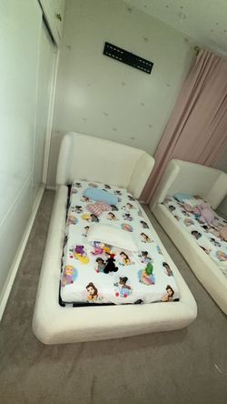 Twin cloud bed frame