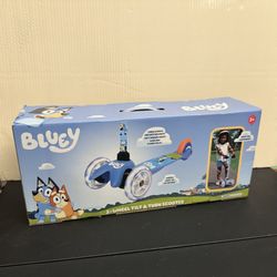 Bluey 3 Wheels Kids Scooter New
