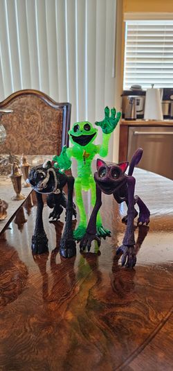 Nightmare Critters Catnap & Baba Chops & Hoppy Hopscotch 10" Figures Poppy Playtime Horror Rare / Xbox / Playstation / Nintendo / PC / Collectible