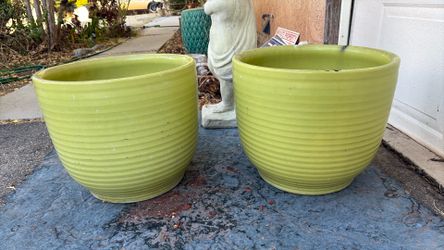 Awesome vintage Bauer ring wear green pots 14-1/2”
