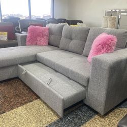 Monaco Pullout Sofa Sectional With Storage $699