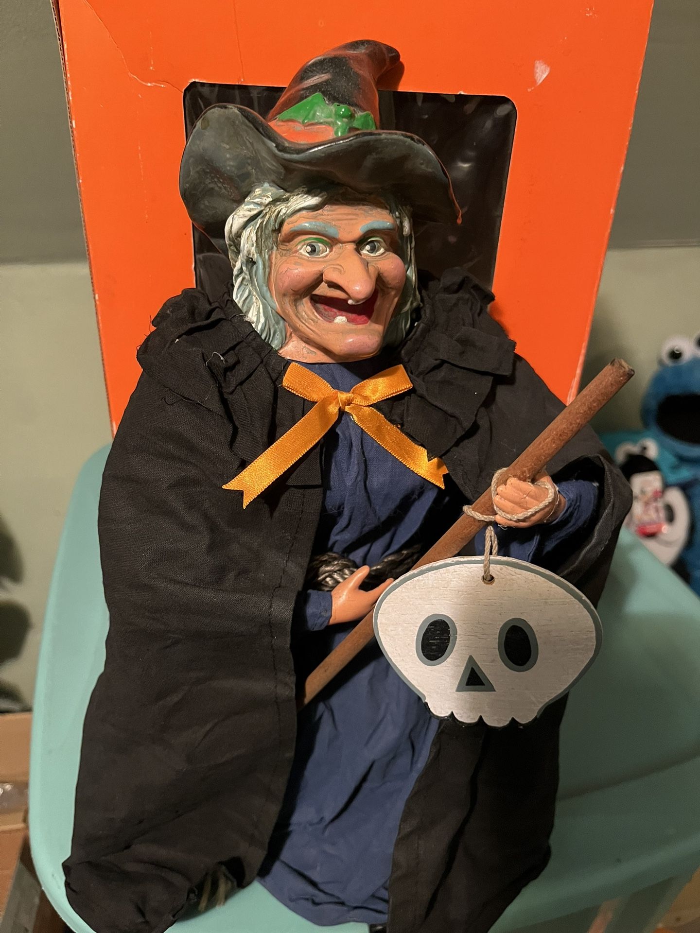 Witch Tree Topper. Halloween