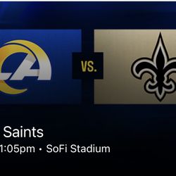 Rams VS Saints 