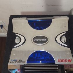 Amplifier. 1000 watts nitro